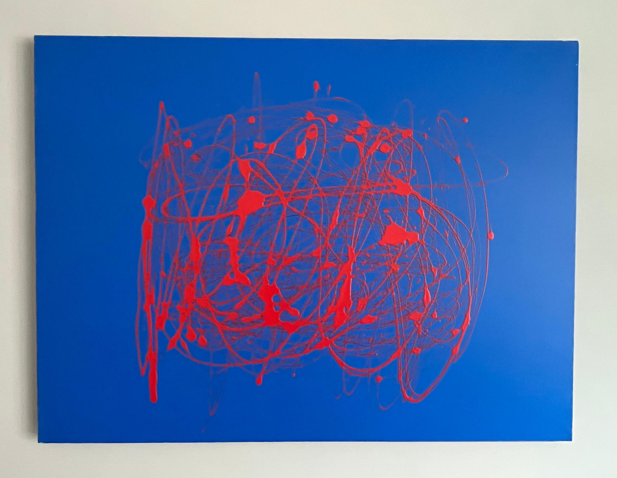 Red Galaxy I -- 36x48 inches