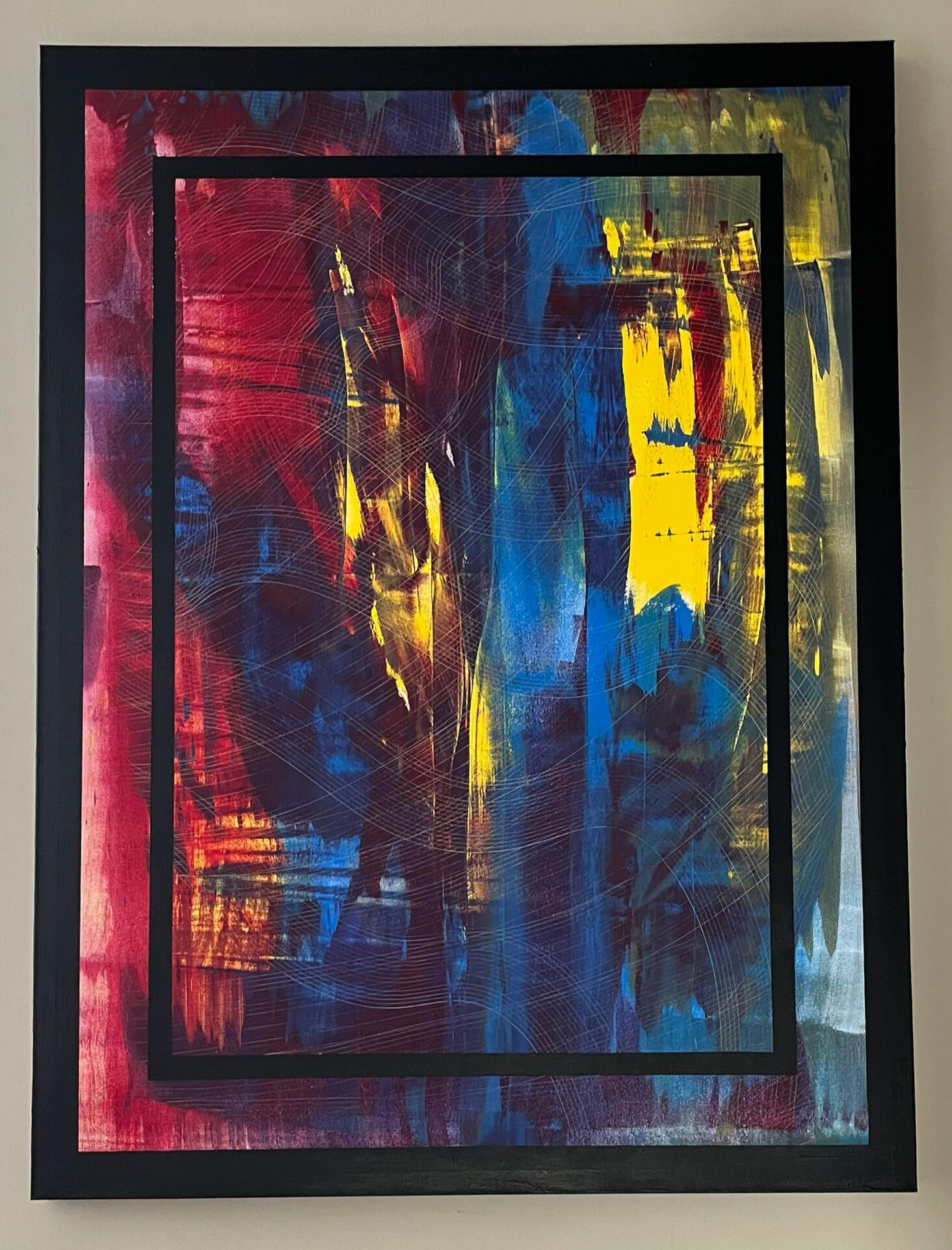 Reframe I -- 48x36 inches