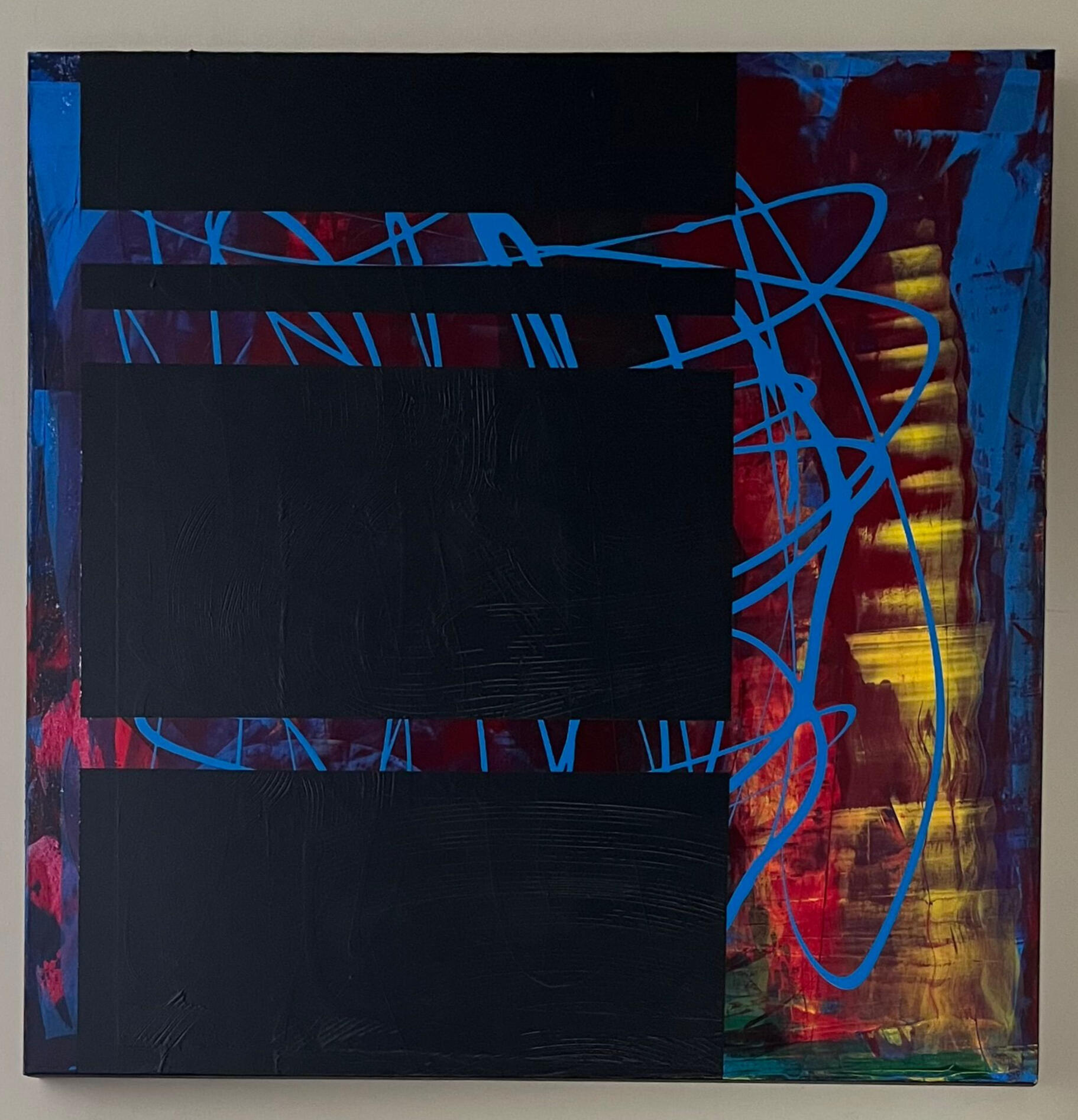 Bar Code I -- 36x36 inches